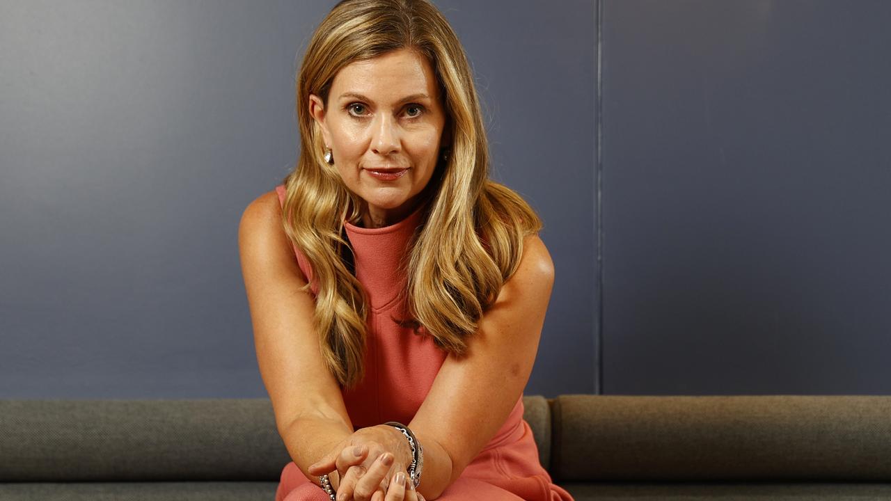 Australian eSafety commissioner Julie Inman Grant pictured in their office in Sydney. Picture: Jonathan Ng