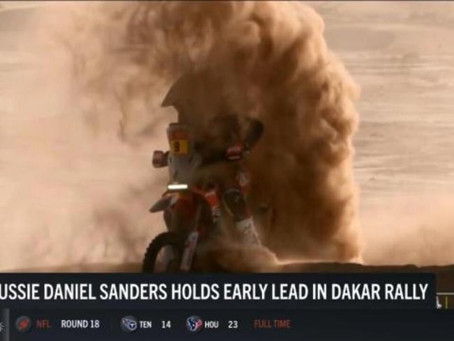 Aussie takes early lead in Dakar Rally