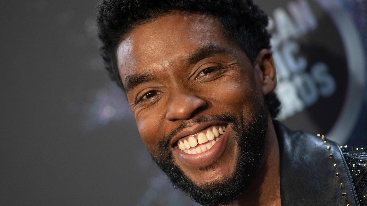 The late Chadwick Boseman. Picture: AFP