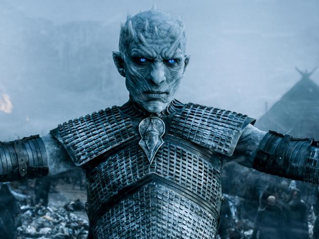 Aegon the Conqueror foresaw the rise of the White Walkers. Picture: HBO