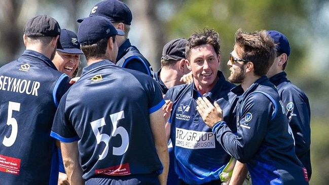 Paceman Andrew Perrin will be key to Prahran’s prospects this season. Picture: Arj Giese