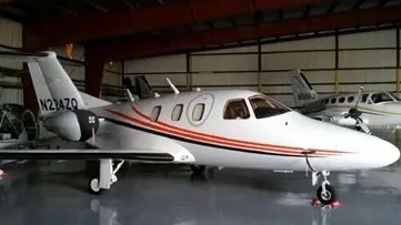 The two-engine, six-passenger jet Zamora-Quezada purchased with the money he got through his scheme. Picture: DOJ
