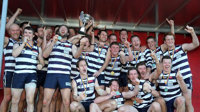 Lockington Bamawm United won the Heathcote District league grand final last year. Picture: Yuri Kouzmin