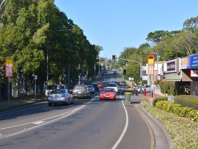 Buderim’s Main St is a ghost town amid the coronavirus pandemic. Photo: John McCutcheon / Sunshine Coast Daily