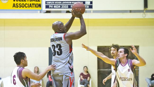 Pop Dickerson believes the Runnin’ Rebels have their best chance at Big Q glory. Picture: Nev Madsen