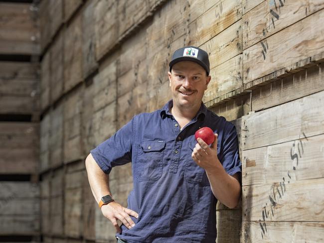 Mitchell McNab is an orchardist in the Shepparton electorate. PICTURE: ZOE PHILLIPS