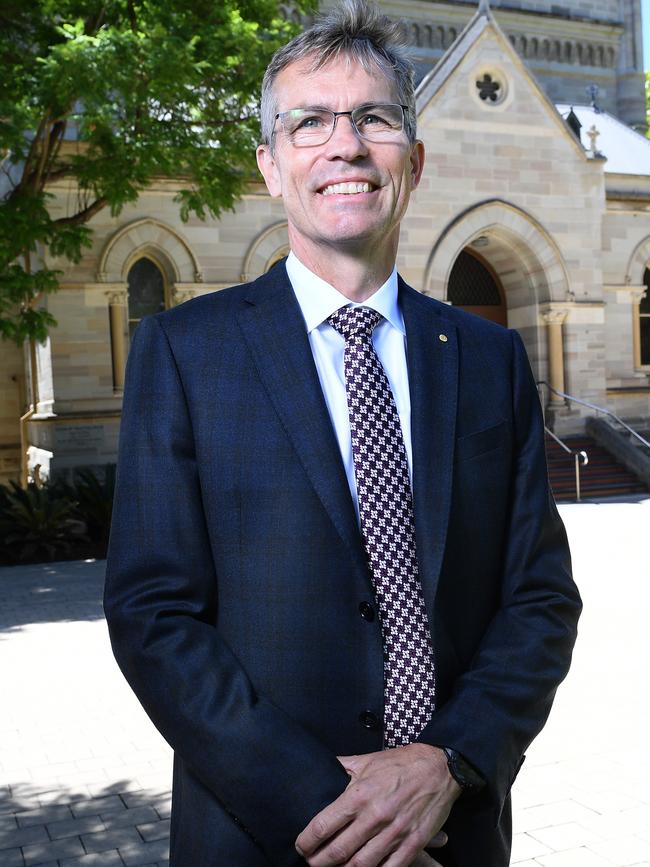 Vice-chancellor of the University of Adelaide Peter Hoj. Picture: Mark Brake