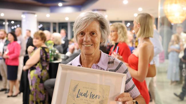 Jenny Alcorn at the Gold Coast Australian of the Year Awards 2024 at Skypoint Q1 for Gold Coast at Large. Picture, Portia Large.