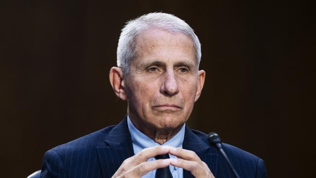 Anthony Fauci, director of the National Institute of Allergy and Infectious Diseases, received a blanket pardon. Picture: Getty Images