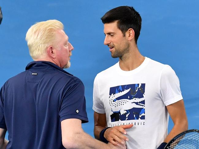 Boris Becker had pointed words for his former protege. Picture: AAP Image/Darren England