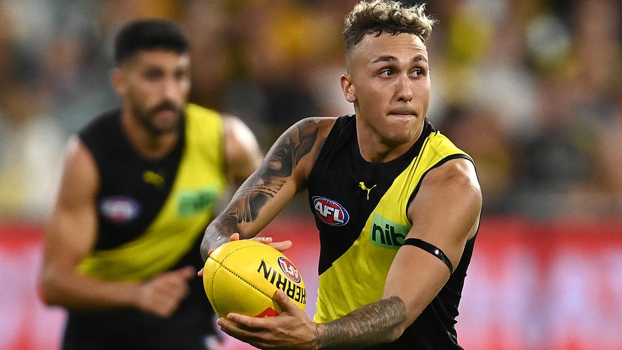 Shai Bolton was one of Richmond’s best during their win over the Western Bulldogs. Photo: Getty Images