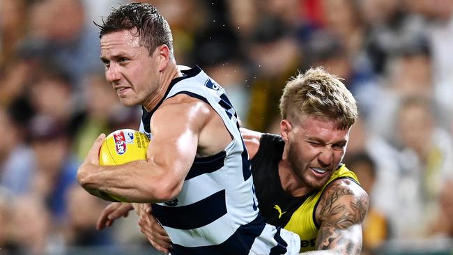 Mitch Duncan had a solid grand final against Richmond. Picture: Quinn Rooney/Getty Images