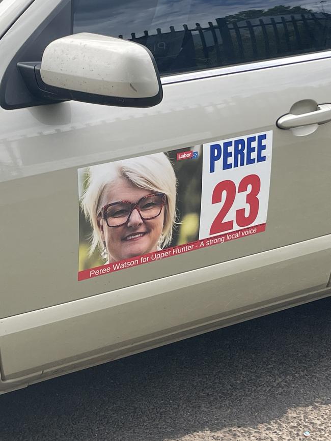 Peree Watson is Labor's candidate. The party is throwing everything at the wafer-thin marginal seat. Picture: Alexi Demetriadi