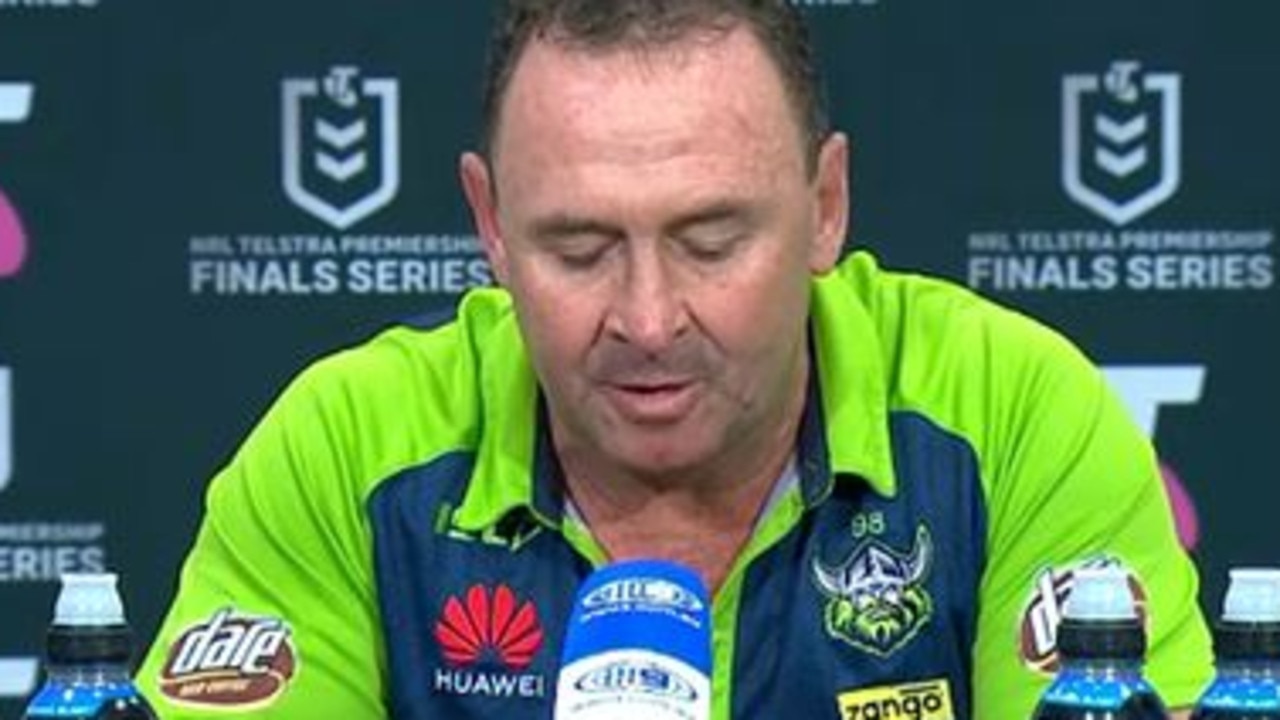 Ricky Stuart was absolutely gutted.