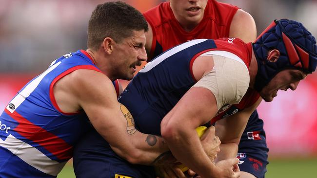 Tom Liberatore is one of the Bulldogs’ key men. Picture: Getty Images