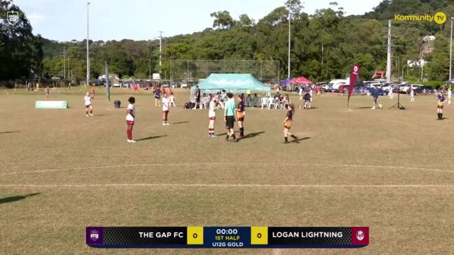Replay: The Gap v Logan Lightning (U12 girls gold) - Football Queensland Junior Cup Day 3
