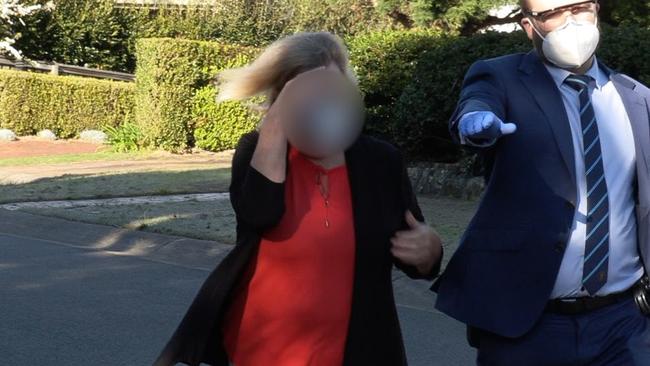 Ms Lam was arrested in September last year after police investigated the alleged sexual abuse of three teenage students in the 1970s and 1980s. Picture: NSW Police