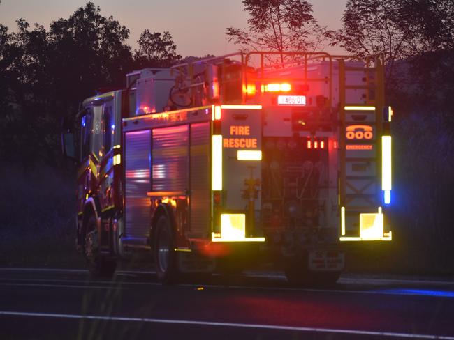 firetruck qfes firies night Picture: Lillian Watkins generic