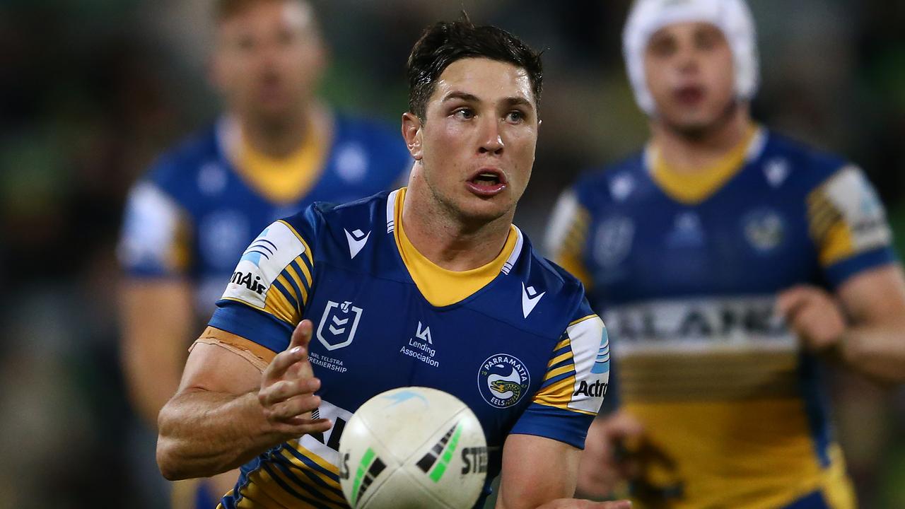 Brisbane is believed to be interested in acquiring Eels playmaker Mitchell Moses. Picture: Matt Blyth/Getty Images