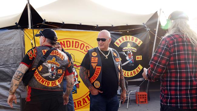 Big Tony and the Bandidos for the first time gave unprecedented access into their national run. Picture: Sam Ruttyn