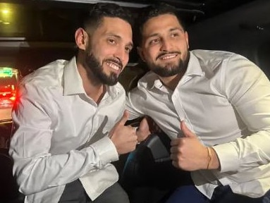 Andrew and Matthew Valentin were released from the Central Detention Facility in Washington, DC just before midnight on Monday. Picture: X@PaulIngrassia