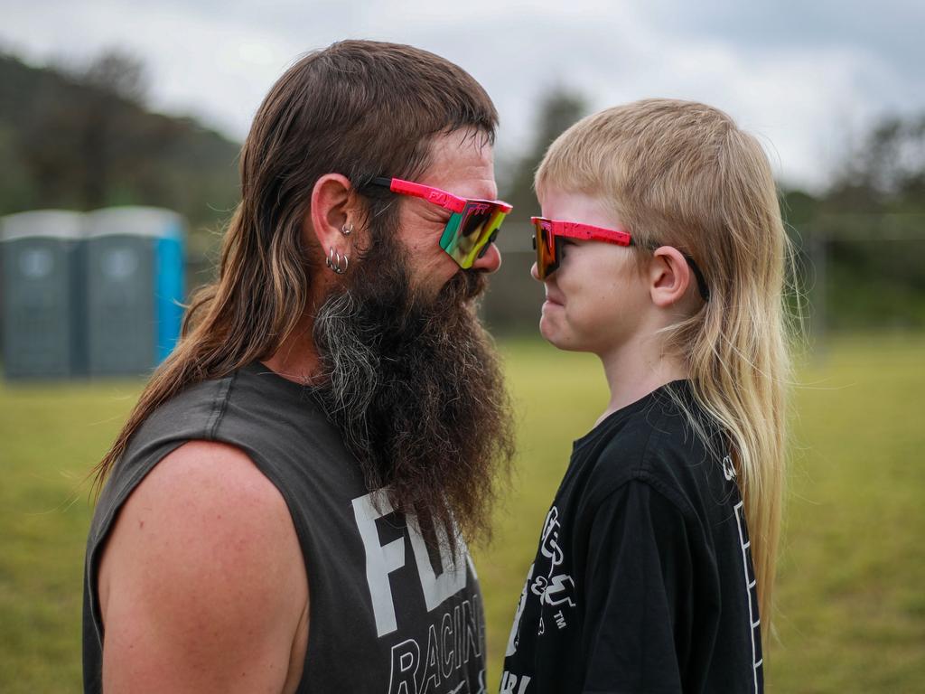 The fifth year of Mulletfest gets underway in the Hunter Valley, with proceeds going to raise funds for brain cancer research. Picture: Roni Bintang/Getty Images