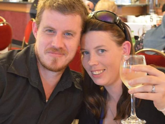 Angela Surtees, 33, is charged with murdering her husband, Daniel Surtees, 36, by setting him on fire at their Whittington home in Geelong on Saturday, January 25, 2020. He died in hospital the next day. The couple have been married for four years and have five children together. She also goes by her maiden name Angela O'Brien.