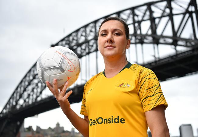 Former Matildas player Lisa De Vanna (AAP Image/Joel Carrett)