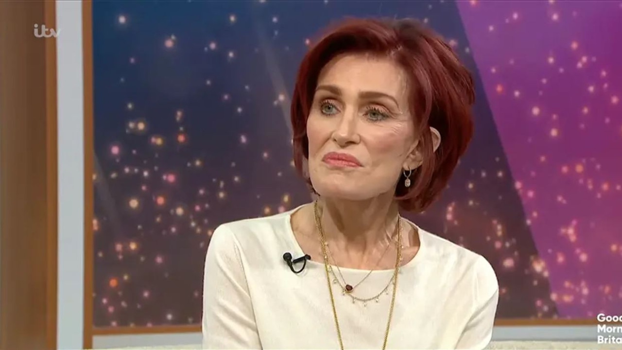 Sharon Osbourne on “Good Morning Britain". Picture: Good Morning Britain/ITV