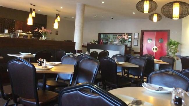 The modern and spacious interiors of Sinno Chinese Cuisine.