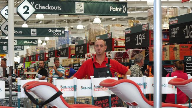 Craigieburn Bunnings is the first outlet to test the new click-and-collect service.