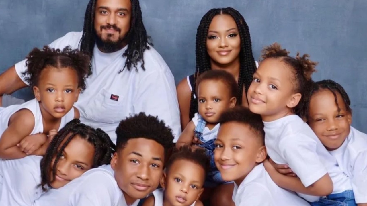 A Texas Mum has 9 sons but really wants a daughter. Picture: TikTok