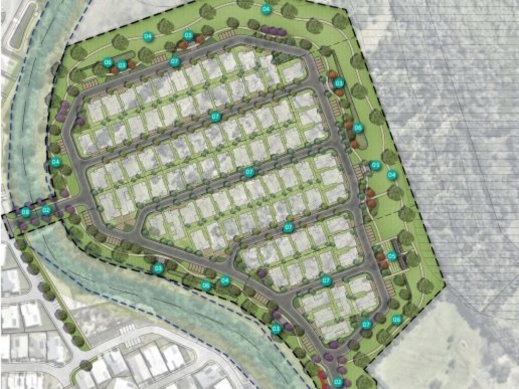 The expansion which was proposed for Ballina's Palm Lake seniors' housing village.