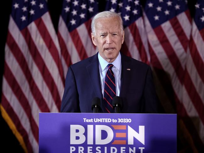 Democratic presidential hopeful Joe Biden has denied any wrongdoing. Picture: AFP