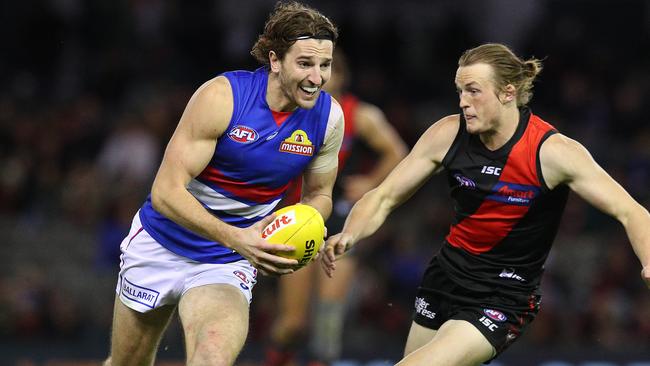 Marcus Bontempelli put in another classy performance for the Dogs. Picture: Getty Images