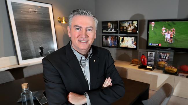 Eddie McGuire has backed the AFL’s endorsement of same-sex marriage. Picture: David Geraghty / The Australian.
