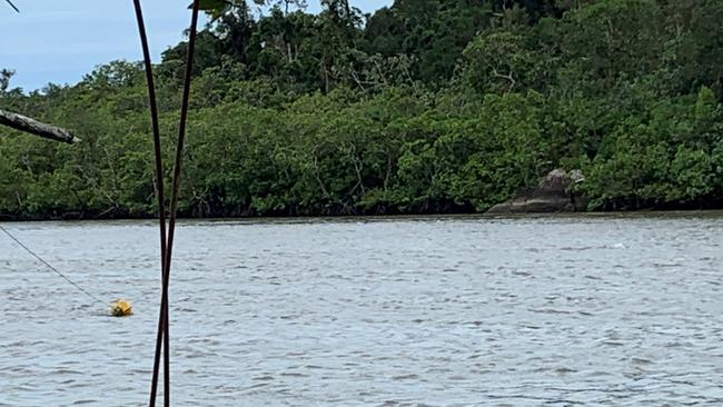 Boaties have been advised to stay clear of the section of the Russell River where it meets the Mulgrave due to fallen power lines. Picture: Ergon