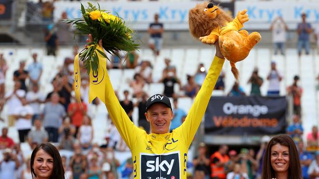 The presence of riders like Chris Froome could be a major drawcard for the Tour Down Under. Picture: Getty Images.