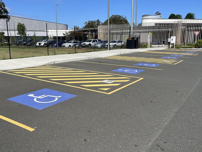 The disabled parking at the Batemans Bay Pavilions. Picture: Tom McGann