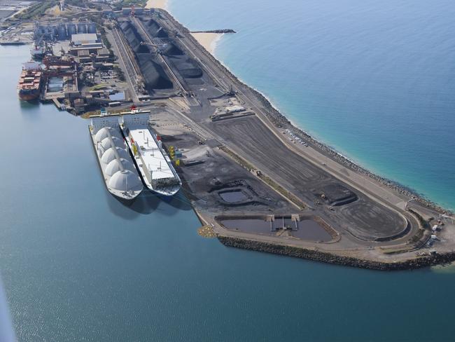 **Embargo Daily Telegraph Do not Use without contacting pic desk**Squadron Energy is building Port Kembla Energy, Terminal (PKET) - Australia’s first LNG import, terminal and the only gas import terminal under, construction.