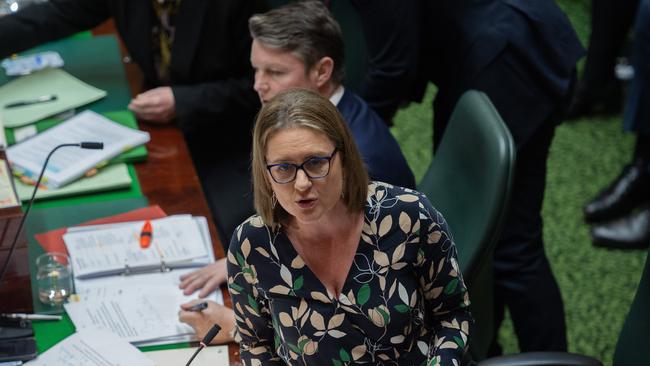 Victoria Premiere Jacinta Allan during Victorian Parliament Question Time. Picture: Nicki Connolly/NewsWire