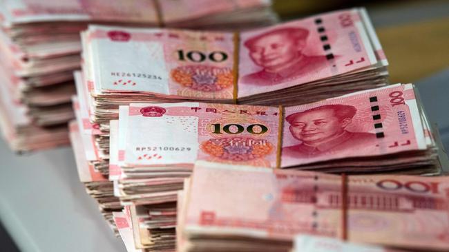 This crisis has brought some dawning recognition of the stability of the yuan. Picture: AFP