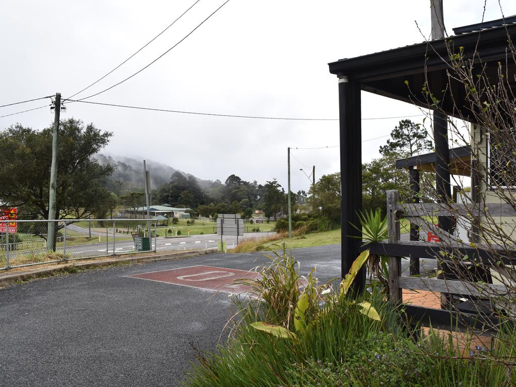 The Eungella General Store Cafe looks out onto the Eungella mountaintop community. Picture: Heidi Petith