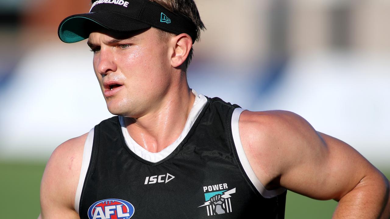 Co-captain Ollie Wines could front for Port against Carlton on Saturday. Picture: AAP Image/Kelly Barnes