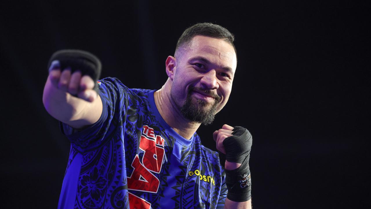 Parker is ready to put on a show. (Photo by Richard Pelham/Getty Images)