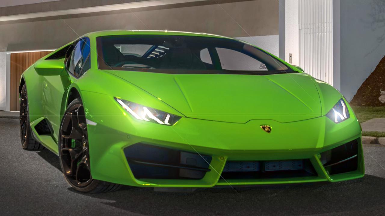 The $8.7 million mansion comes with a complimentary Lamborghini Huracan.