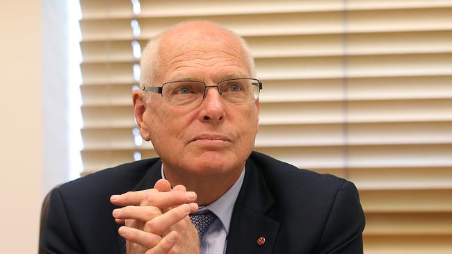 Senator Jim Molan in his Office,at Parliament House in Canberra. Picture Kym Smith