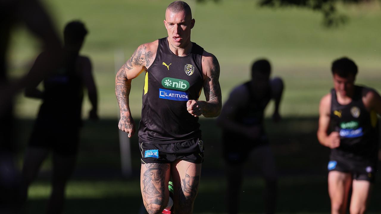 Dermott Brereton says Dustin Martin will win games this year but Tigers fans shouldn’t expect the world from their champion.