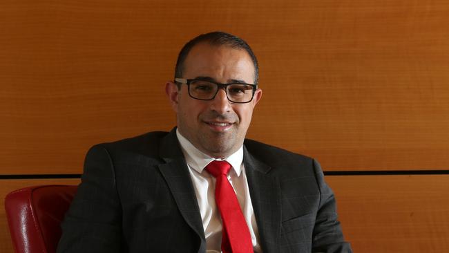 Ron Bakir, CEO, Homecorp during a portrait shoot at his office, Surfers Paradise, Gold Coast. Photo: Regi Varghese