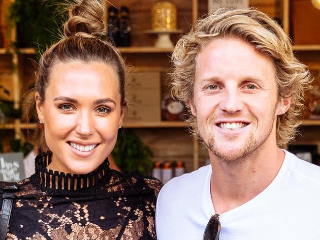 Rory Sloane and Belinda Sloane at the launch of Tasting Australia's Urban Pantry and Cellar Door. Pics: Andre Castellucci